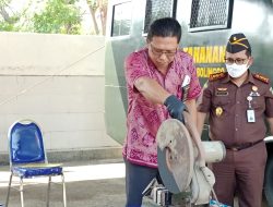 Kejari Kabupaten Probolinggo Blender Sabu Senilai Rp 74 Juta